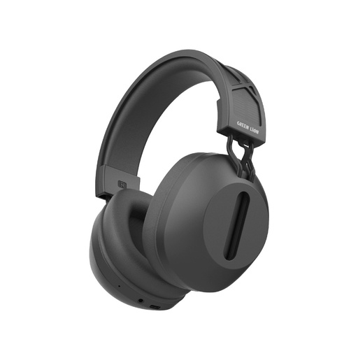 [GNSLREANCBK] Green Lion SolarEcho ANC Over-Ear Headphones - Black
