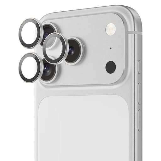 Green Lion Classic Camera Lens Protector for iPhone 17 Pro / Pro Max – Silver