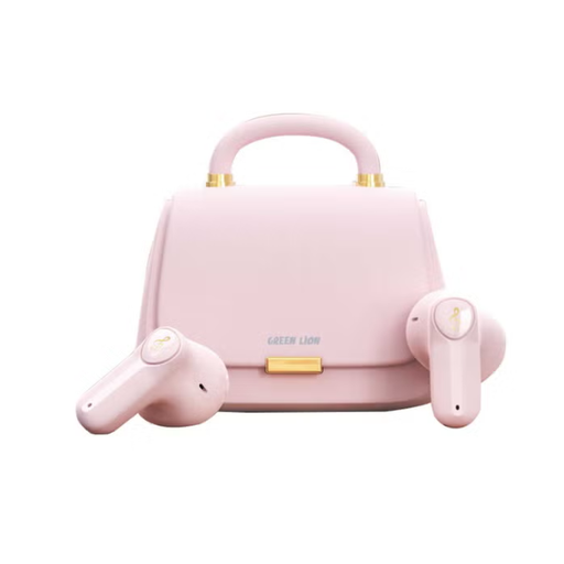 [GNQUEENSTWSLPK] Green Lion Queen's True Wireless Earbuds - Light Pink