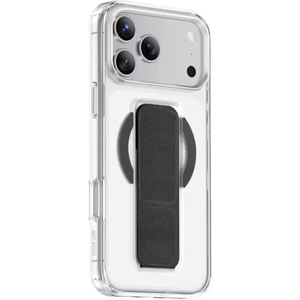 Green Lion MagSafe Leather Grip Case for iPhone 17 Pro