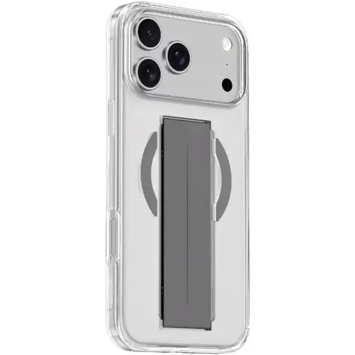 [GNMGGP17PMSL] Green Lion MagSafe Grip Case for iPhone 17 Pro Max - Silver