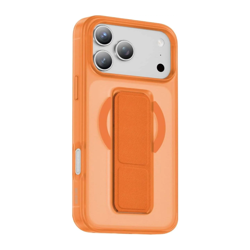 Green Lion GRIP 360 MagSafe Case لـ iPhone 17 Pro – برتقالي
