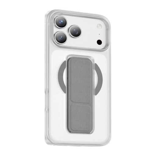 Green Lion GRIP 360 MagSafe Case for iPhone 17 Pro Max – Silver