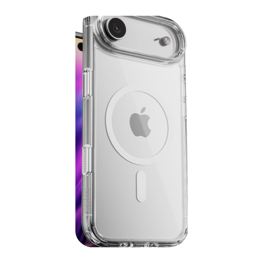 Blupebble Hybrid Mag Case with MagSafe لـ iPhone 17 Air – شفاف