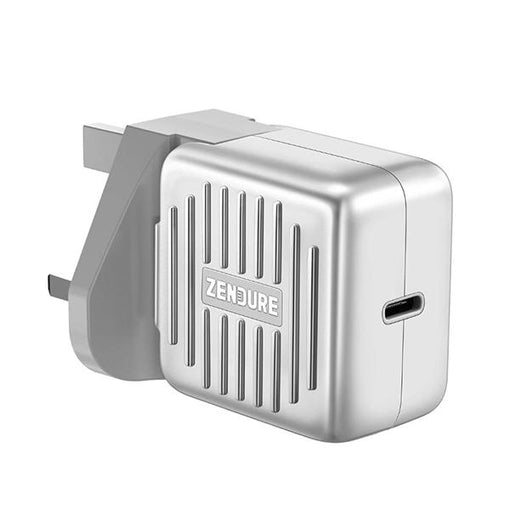 [ZD1P20PD-XX-BU-UK] Zendure - SuperPort 20W Wall Charger Multi Plug Silver