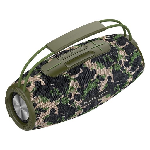 [POWPHANSPK-CAMO] Powerology Phantom Wireless Bluetooth Speaker Camouflage