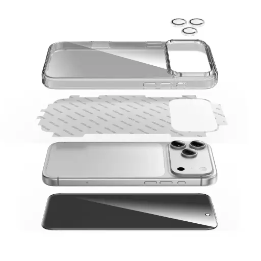 Green Lion 4 In 1 Defender Pack for iPhone 17 Pro Max - Privacy