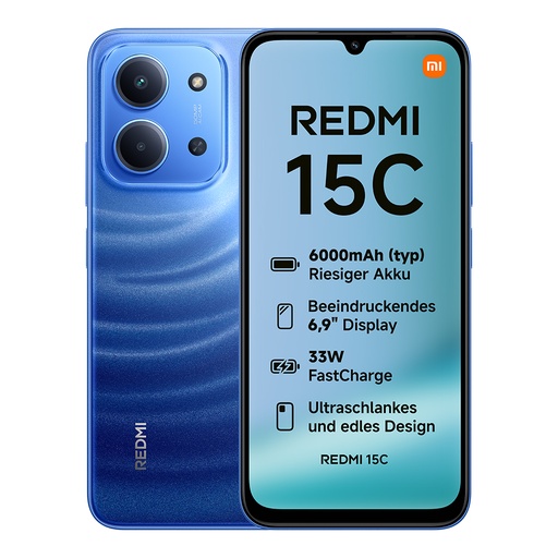 [MI15C8256BL] Redmi 15C 5G 8/256GB Blue