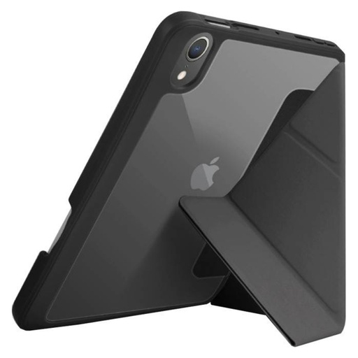 Viva Madrid Conver Case with Foldable Stand لـ iPad Mini (8.3") 6th Gen – أسود