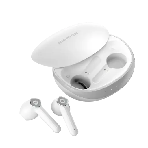 Momax Pills Lite 3 True Wireless Earbuds White