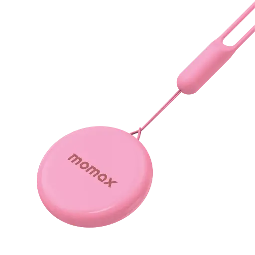 Momax Pinpop Find My Tracker Pink