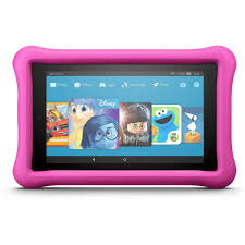 Amazon Fire 7 Kids Tablet, 7" HD Display, 16 GB Storage - Pink