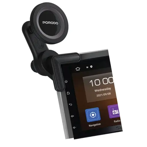 [PD-HSM32-BK] Porodo Magnetic Screen Mount - Black
