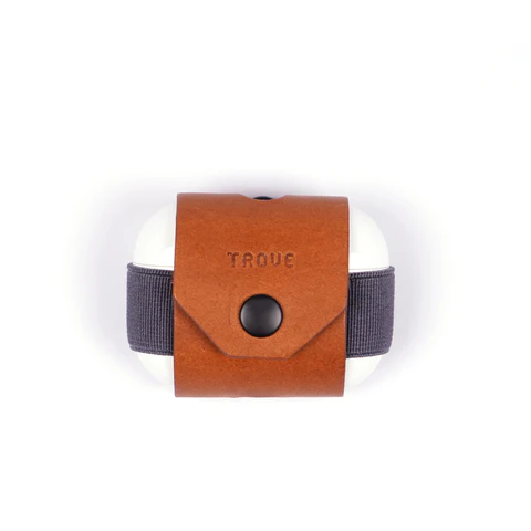 TROVE Pod Pocket PRO: Tan Leather