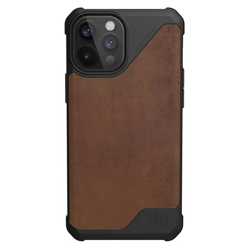 UAG Metropolis Lt Series for iPhone 12 Pro Case Leather Armor Brown