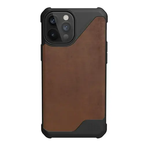 UAG Metropolis Lt Series iPhone 12 Pro Case Leather Armor Brown