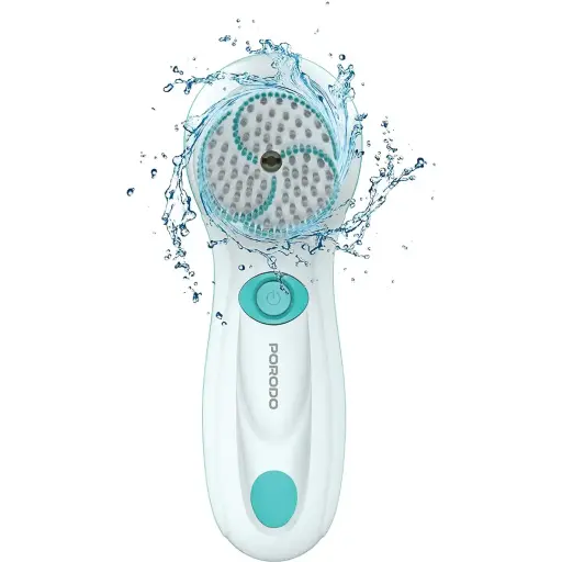 [PDLFST208WH] Porodo Lifestyle 4 in 1 Facial Cleansing Brush - White