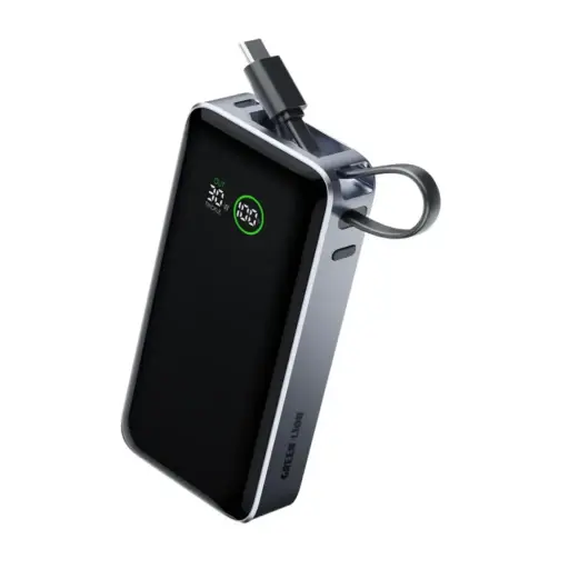 [GNMAD10PBKGY] Green Lion Madrid 10 Power Bank 10000mAh PD 35W - Gray