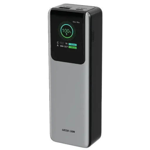 [GNVOLTF20KGY] Green Lion Voltura 20000mAh Power Bank PD100W -Grey 
