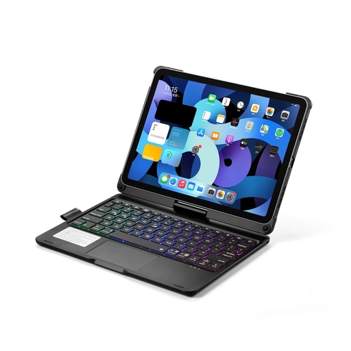 Green Lion 360° iPad Keyboard 500mAh-IPad Air 10.9" & Pro 11"-Black