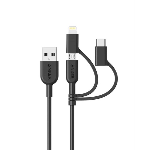 [A8436011] Anker Powerline 3 In 1 Cable