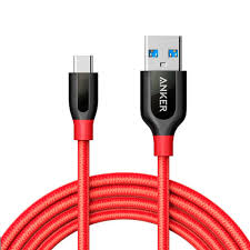 أنكر كابل باور لاين+ نايلون مجدول مايكرو USB-C بتقنية USB 3.0