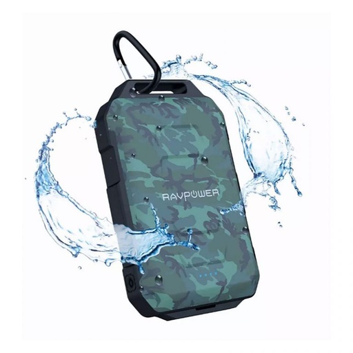 RavPower Xtreme Series 10050mAh Waterproof Portable Charger Power Bank Camouflage