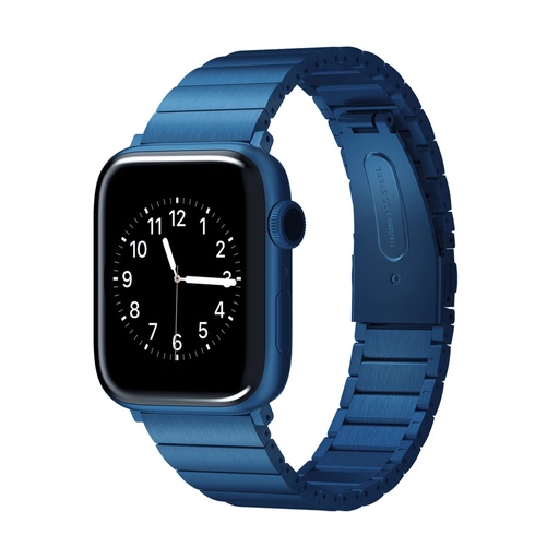 [VIVA-LAVIER-BLU44] Viva Madrid Lavier Metal Watch Strap For Apple Watch 42/44/45/46/49MM - Blue