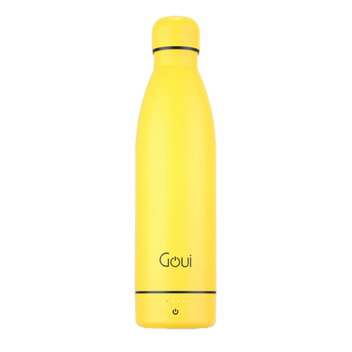 [G-BOT-YKK] Goui Loch Bottle With Wireless Charger 6000mAh Yellow