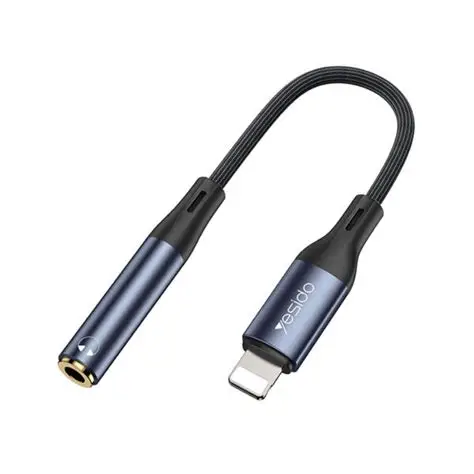 [YAU37] Yesido Audio Adapter Cable Lightning To 3.5MM 