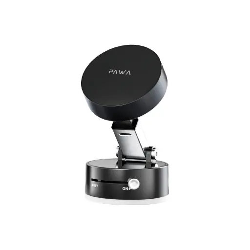 [PW-CH2T52M1] Pawa Mini Mag Vacuum Suction Phone Holder- Black