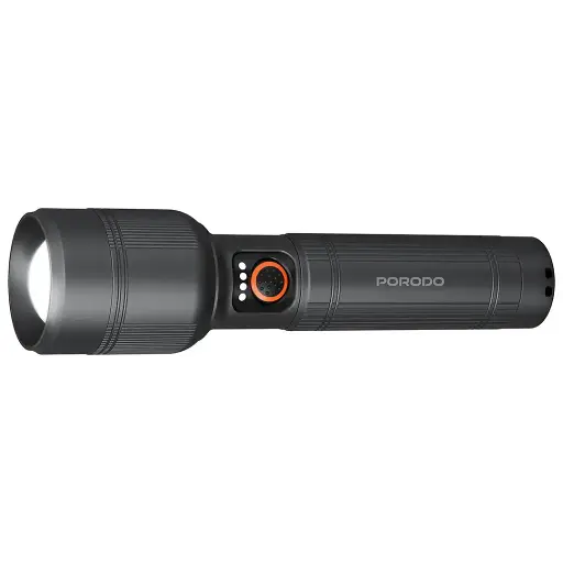 [PDFL2101GY] Porodo Lifestyle Lumalite 150 Rechargeable Flashlight - Gray