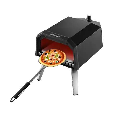 [PD-LFST069-BK] Porodo Lifestyle 12" Pizza Outdoor Oven - Black