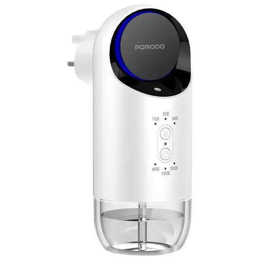 [PDLFST197WH] Porodo Lifestyle Wall Plug-In Essential Oil Diffuser - White