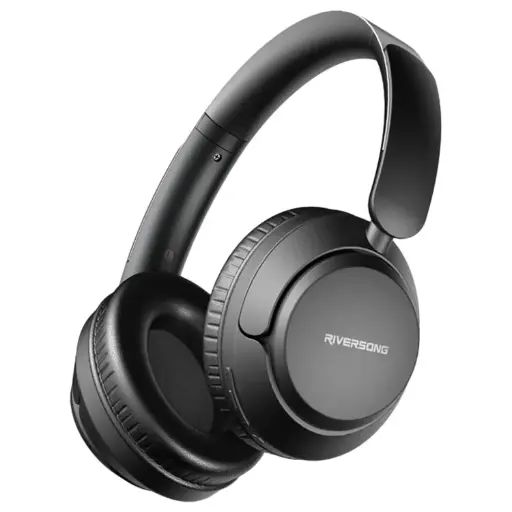 [BTRHYTHML] Riversong Rhythm M6 EA279 Wireless Over Ear Headphones Black
