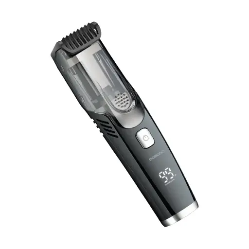 [PD-LFST063-BK] Porodo Lifestyle Air Suction Beard & Body Trimmer - Black