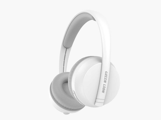 [GNSTMFRDWHPWH] Green Lion Stamford Wireless/Bluethooth Headphone - White