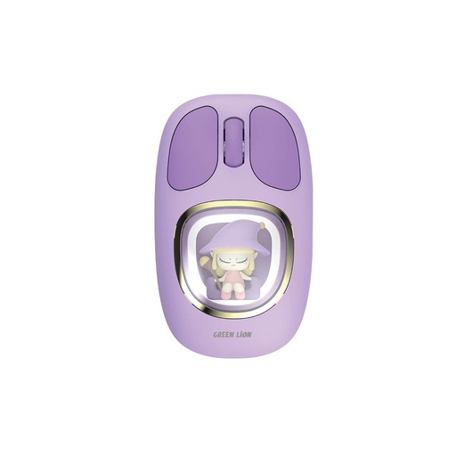 [GNMSHMSEPL] Green Lion Moosh Wireless Mouse - Purple 
