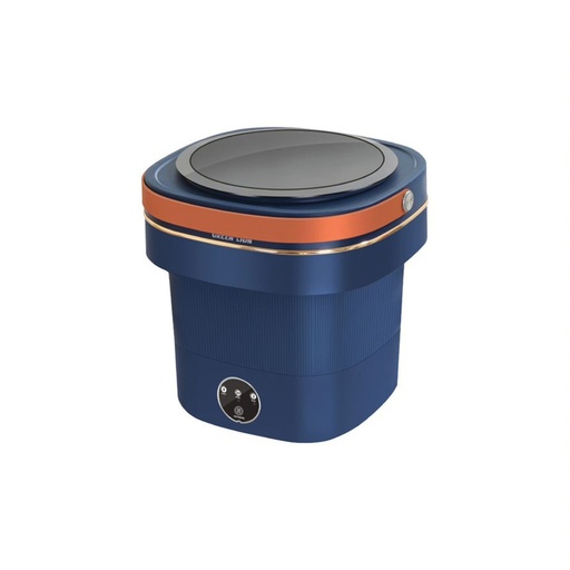 [GNMINIWM9LBL] Green Lion Foldable Mini Washing Machine 9L 60W - Blue