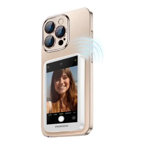 [PD-LFST190-WH] Porodo Lifestyle Selfie Screen Monitor Magnetic Mirroring Device