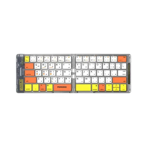 Porodo Crystal Shell Wireless Keyboard
