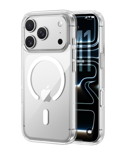 [745883840687] Belkin SheerForce Clear MagSafe Compatible iPhone 17 Pro Case with Slim Design & Anti-Scratch Treated Coating - Clear