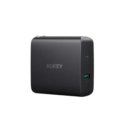 [PA-Y10] Aukey PA Y10 Usb-C Wall ChargerR Black