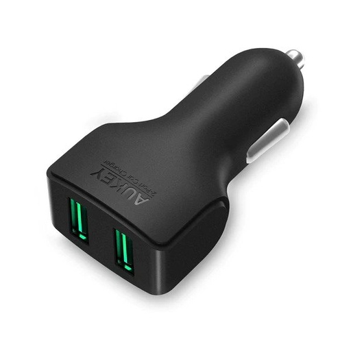 [CC-S3] Aukey CC-S3 24W 4.8A Compact Dual Port Car Charger