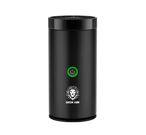 [GNSBKURBK] Green Lion Smart Bakhour Electric Rechargeable  Car Incense Burner - Black