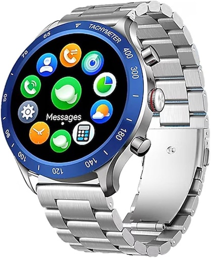 [SW903] RIVERSONG MOTIVE 9 MAX AMOLED SMARTWATCH SILVER SW903