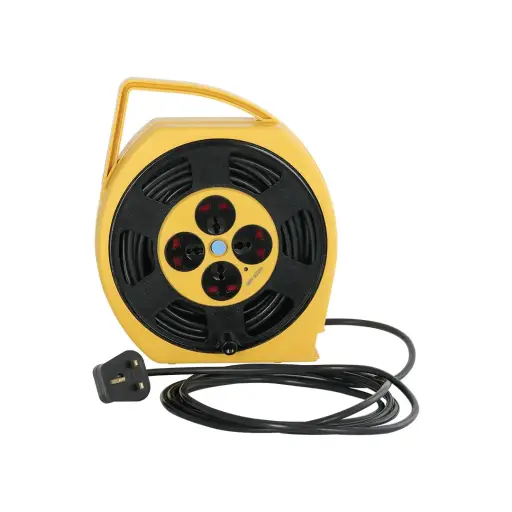 Green Lion GS-350 Power Socket 15m - Yellow