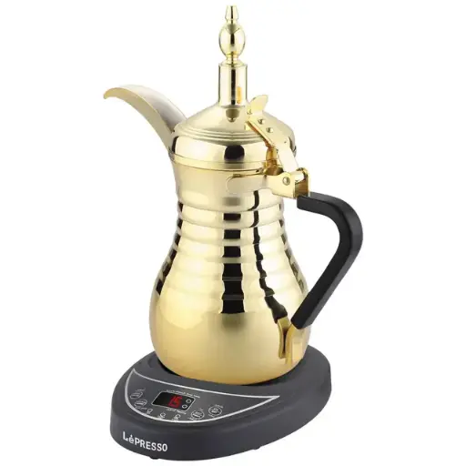 LePresso Electrical Arabic Coffee Maker 800W 0.75L - Gold