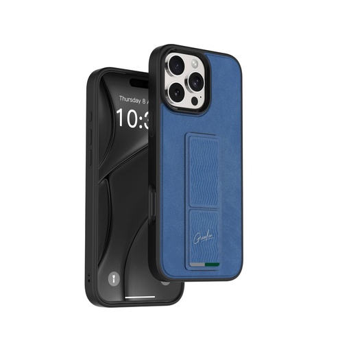 [GNGRPX16PMBL] مسند Green Lion Grip-X متعدد الوظائف لهاتف iPhone 16 Pro Max - أزرق