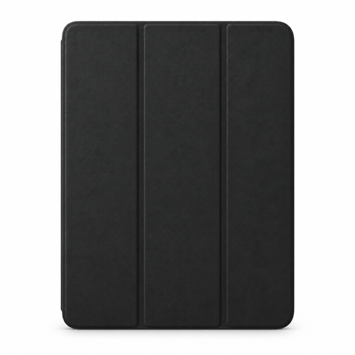 غطاء Green Lion من الجلد النباتي الفاخر مع فتحة للقلم لـ iPad 10.9" (الجيل العاشر) وiPad A16 11" – أسود